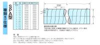米麦　乾燥機専用　排風ダクト　SPA-1　(ストレート)　280Φ×2m 【1台】